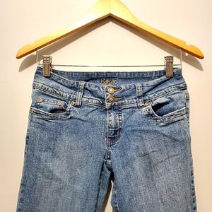 Bongo Capri (Size 3) Denim Capri Pants -DAMAGED